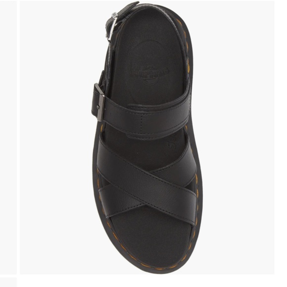 NIB $130 Dr. Martens Voss II Quad Strappy Platform Sandal (Women) in Black! - Picture 5 of 6